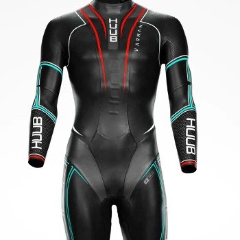 Varman 3.5 glacier Blue & Red combinaison néoprène - HUUB